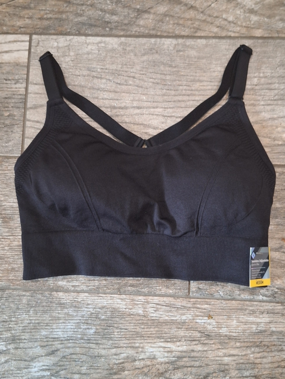 Everyday Comfort Seamless Sports Bralette - Black